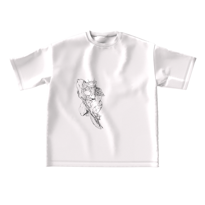 ビッグシルエットTシャツ - L - 正面