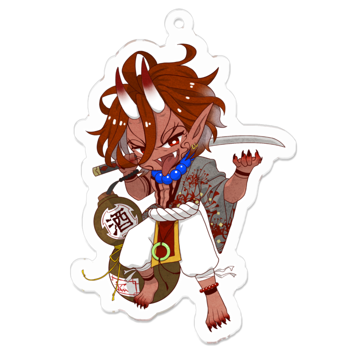 アクリルキーホルダー - 70 x 70 (mm)