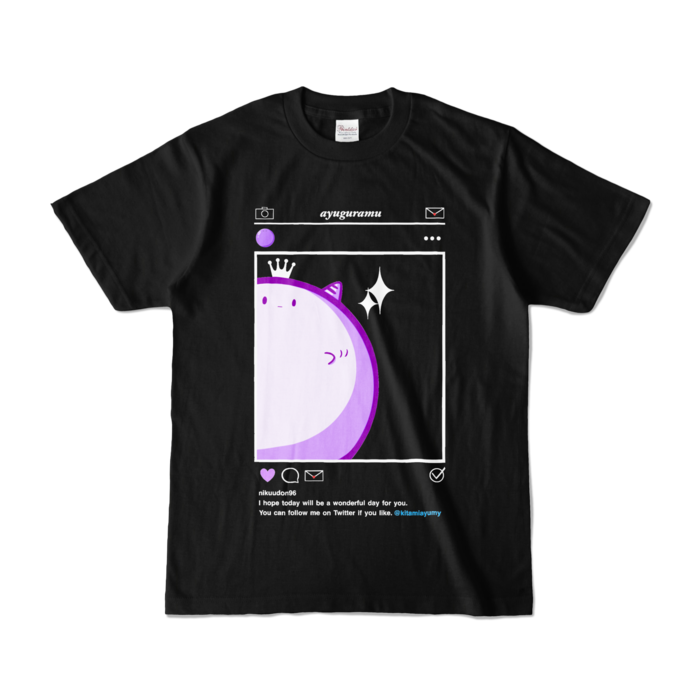 『おにきんぐTシャツ』 - S - ブラック (濃色)