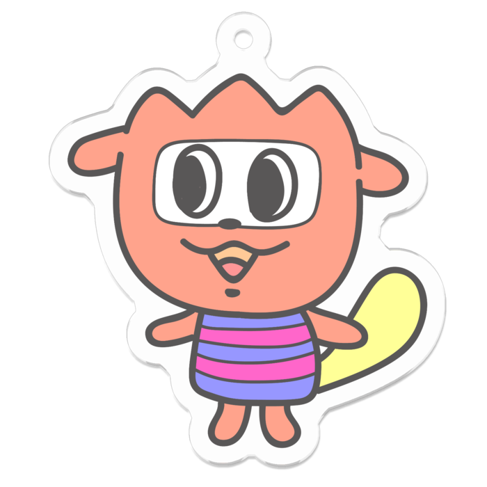 アクリルキーホルダー - 50 x 50 (mm)