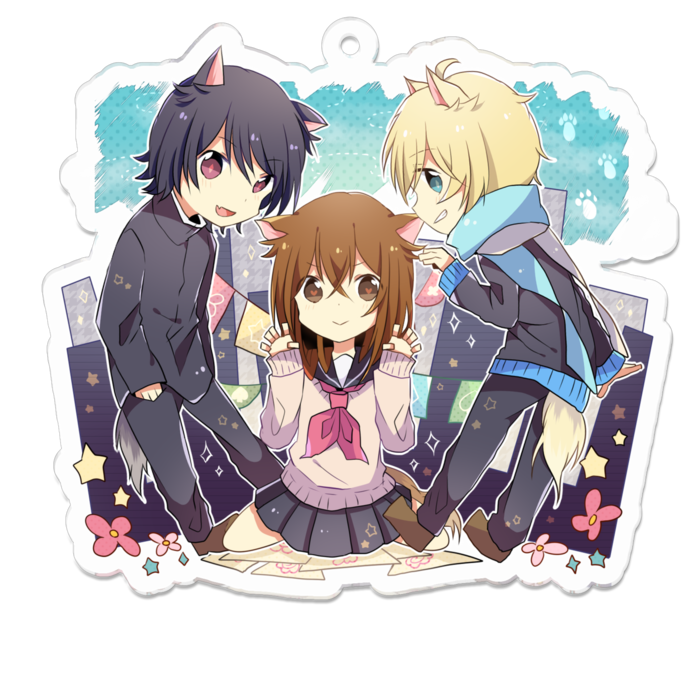 アクリルキーホルダー - 70 x 70 (mm)