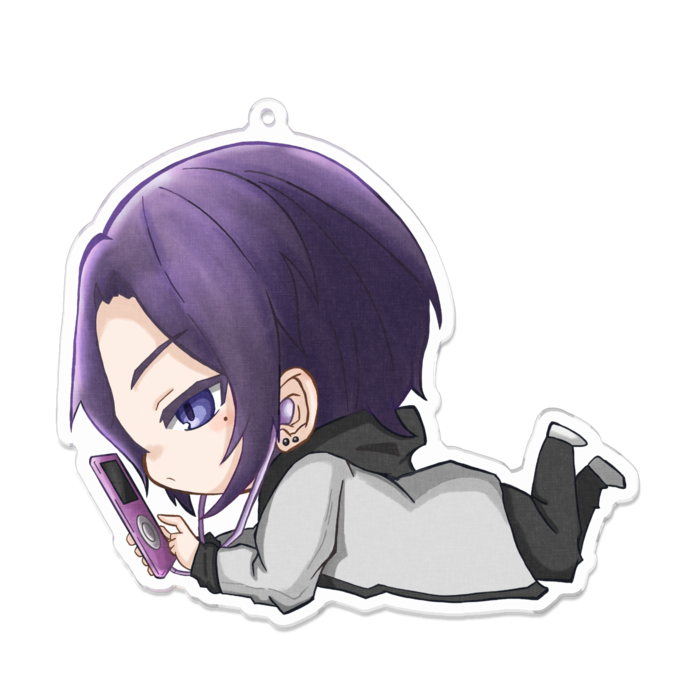 アクリルキーホルダー - 100 x 100 (mm)