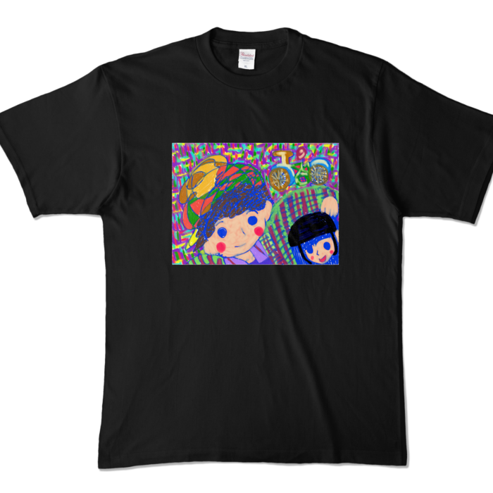 カラーTシャツ - XL - ブラック (濃色)