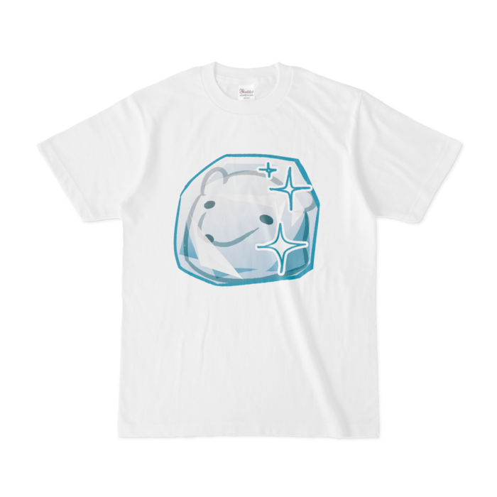 凍るど_くまぷTシャツ - S - 白