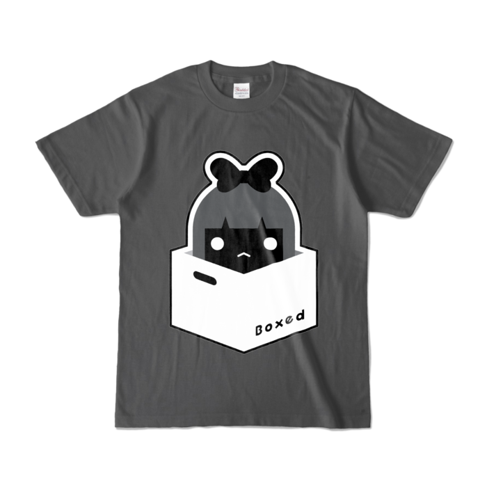 【濃Ｔ】黒：S（チャコール）