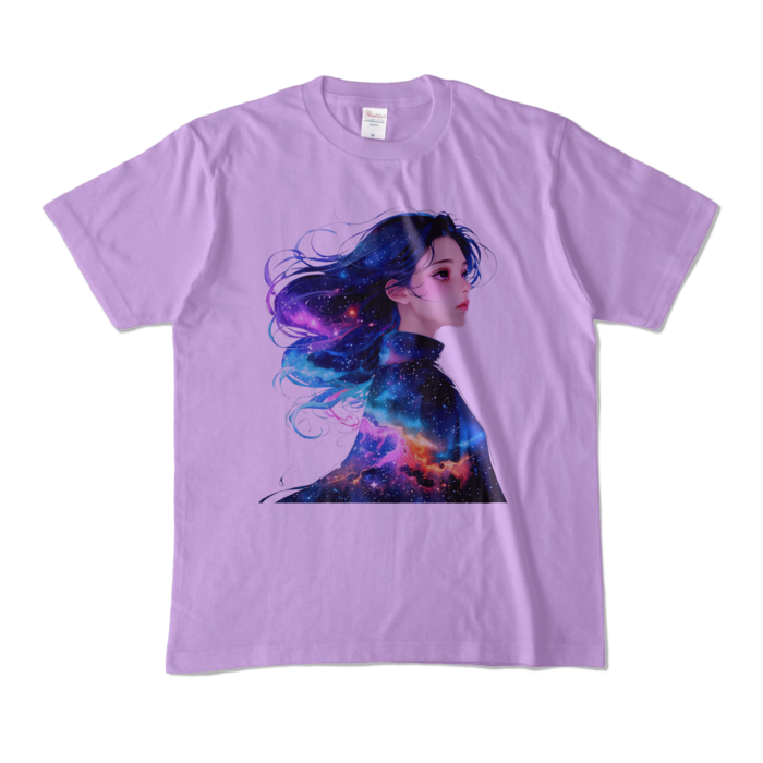 カラーTシャツ - M - ライトパープル (淡色)