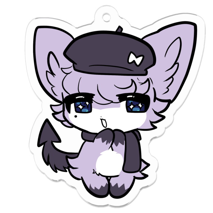 アクリルキーホルダー - 50 x 50 (mm)