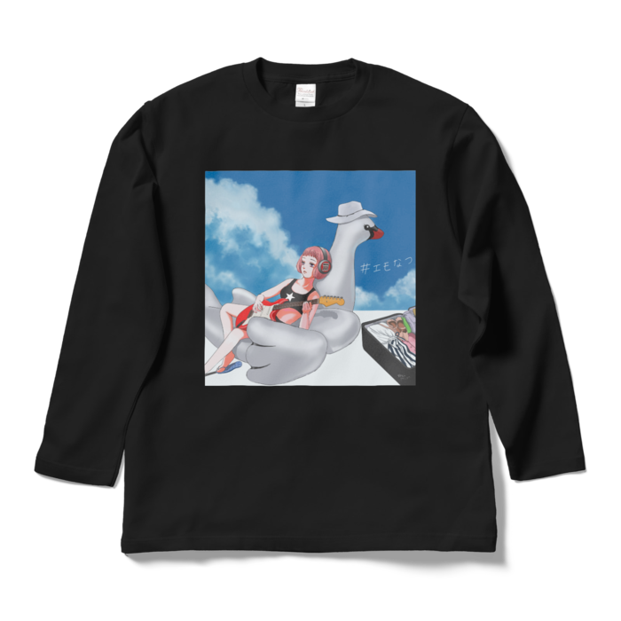 ロングスリーブTシャツ - L - ブラック