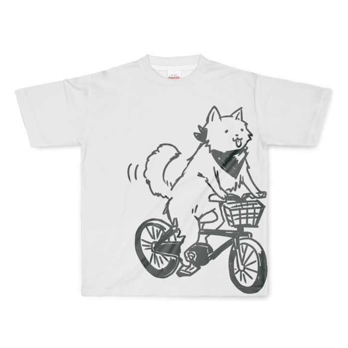 フルグラフィックTシャツ - L - 正面印刷のみ