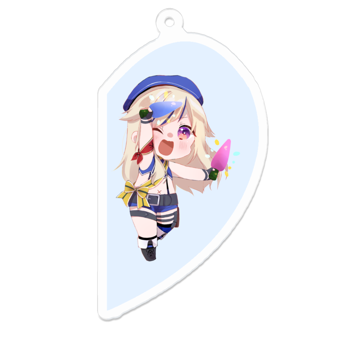アクリルキーホルダー - 70 x 70 (mm)