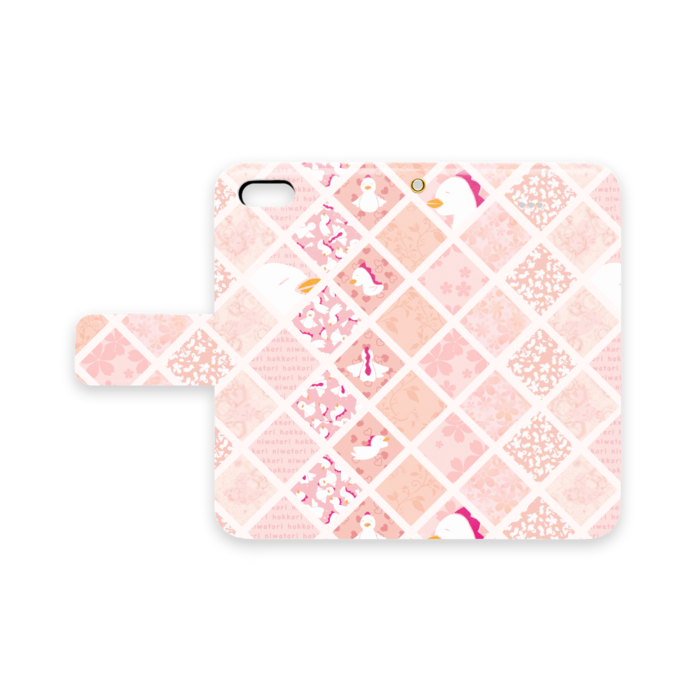 手帳型iPhoneケース - iPhone 5 / 5s / SE - ストラップ穴 あり