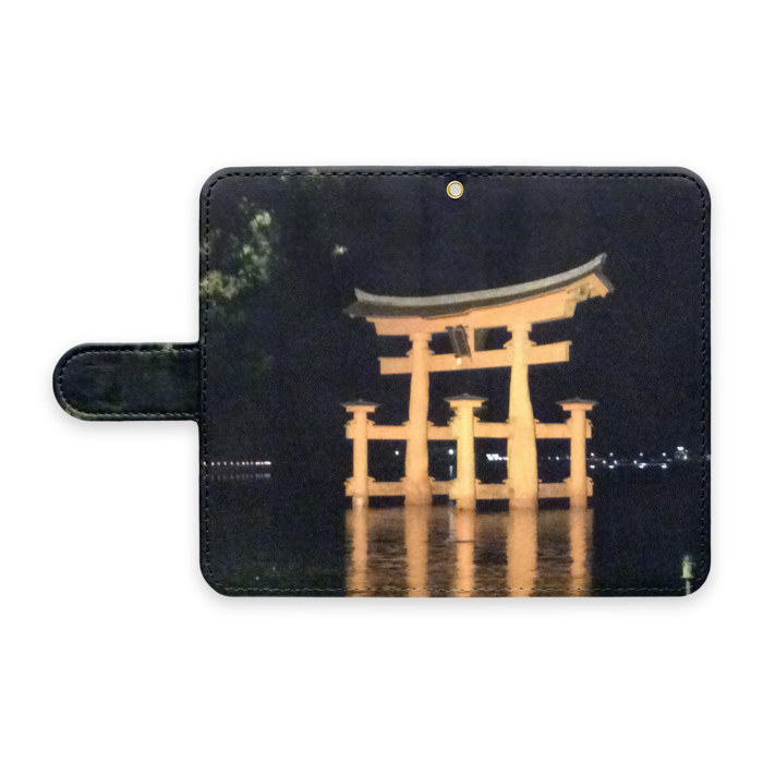 手帳型Androidケース - S - ストラップ穴 あり