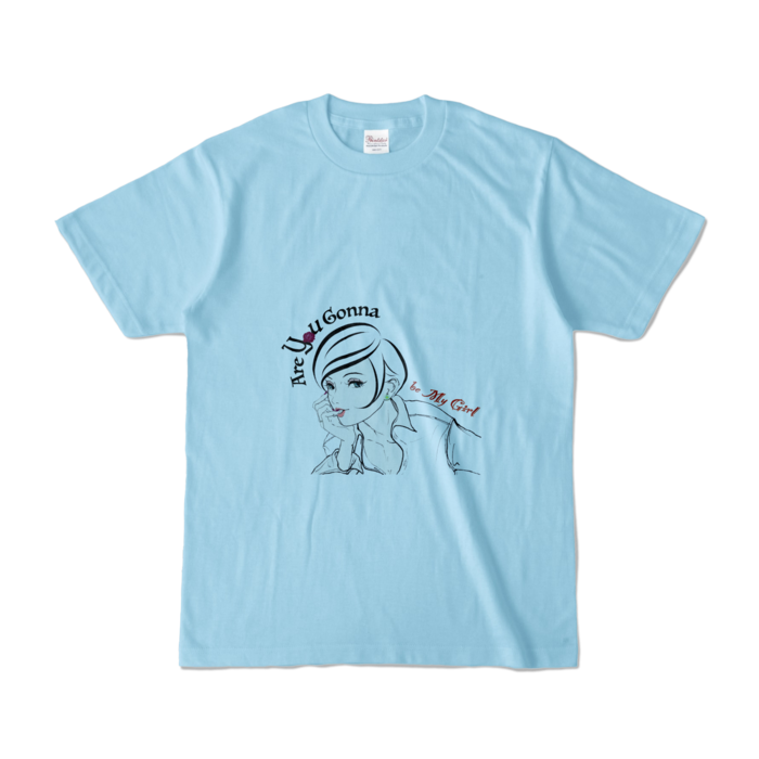 カラーTシャツ - S - ライトブルー (淡色)