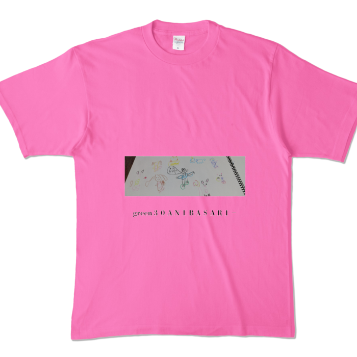 カラーTシャツ - XL - ピンク (濃色)