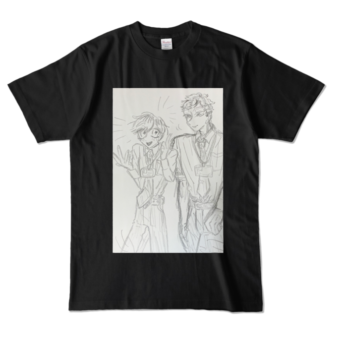 カラーTシャツ - L - ブラック （濃色）