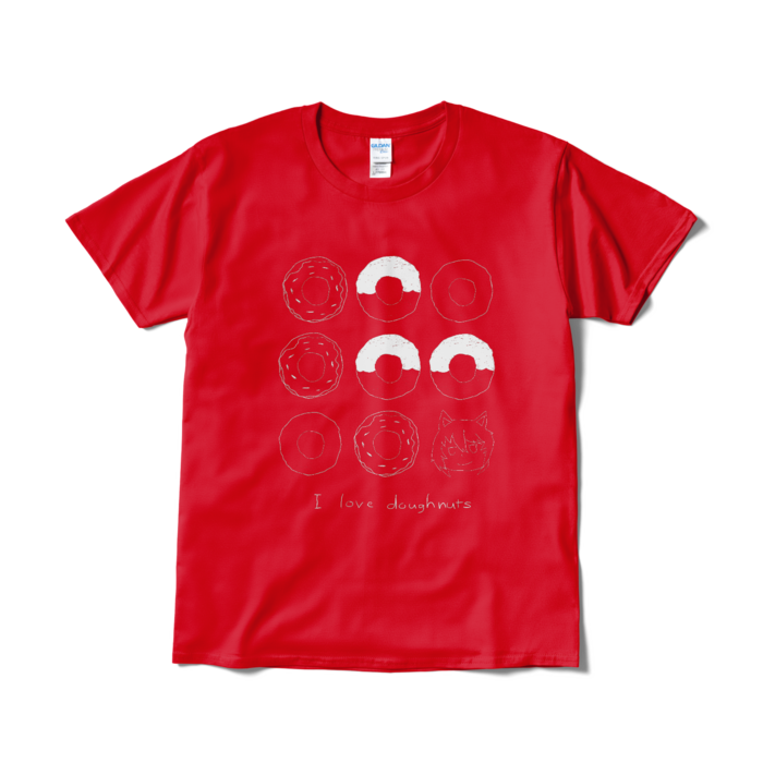 Tシャツ(短納期) - L - レッド