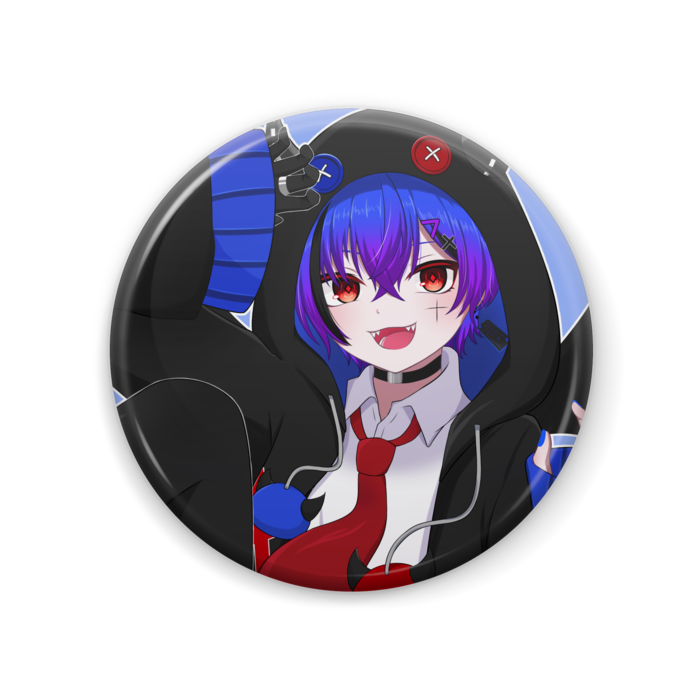 あずさもん缶バッチ - 57mm