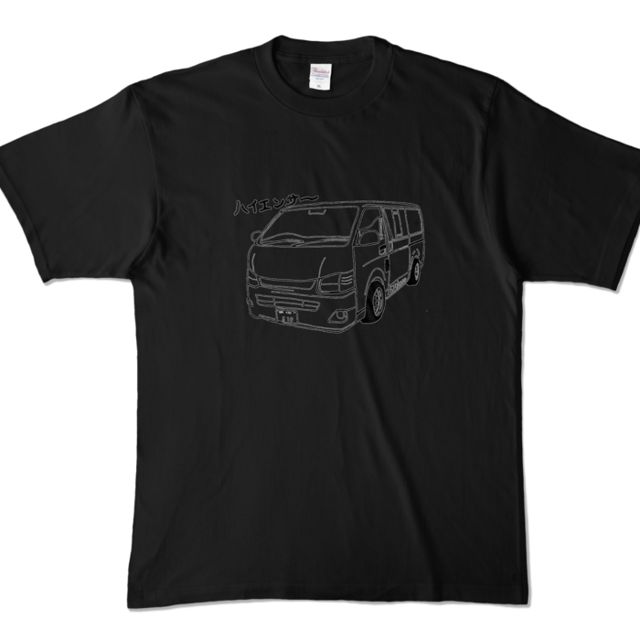 カラーTシャツ - XL - ブラック (濃色)