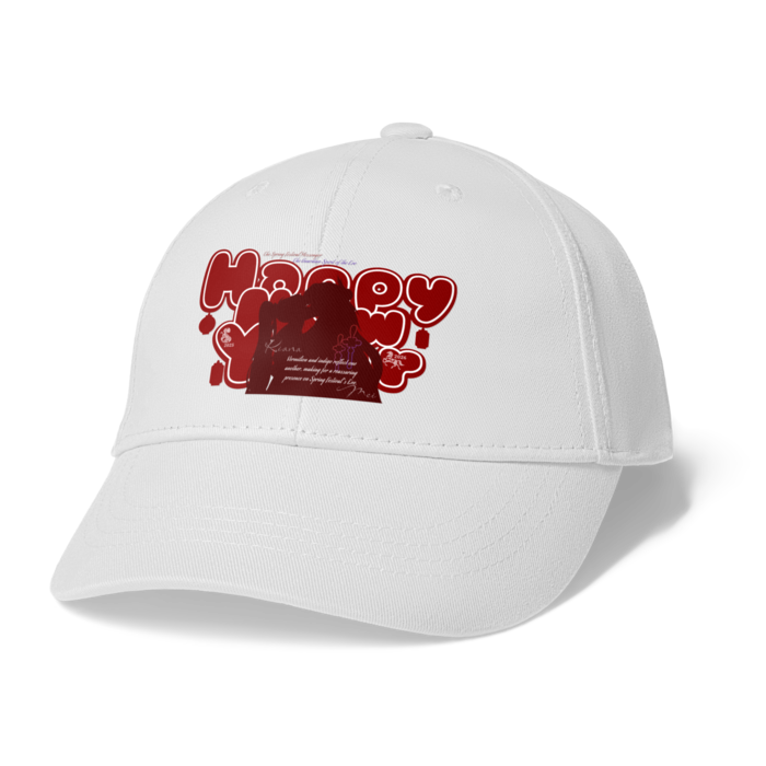 キャップ - ホワイト