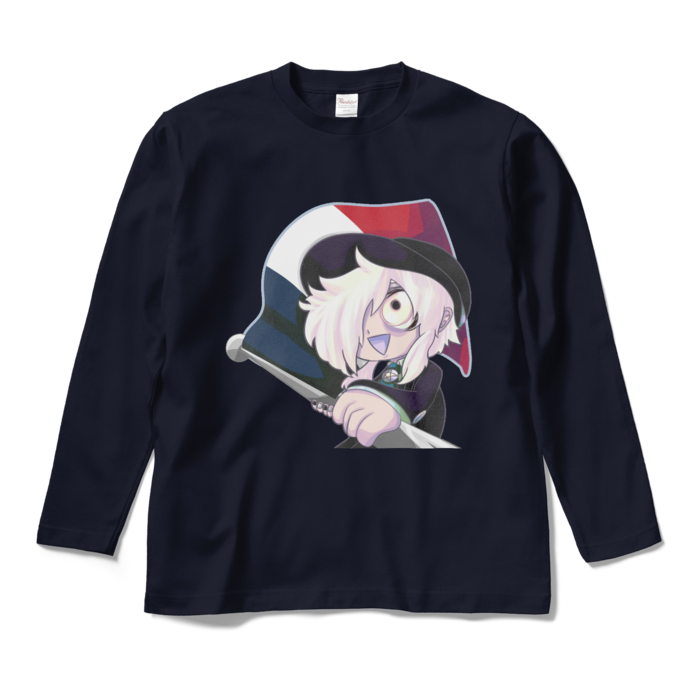 ロングスリーブTシャツ - M - ネイビー
