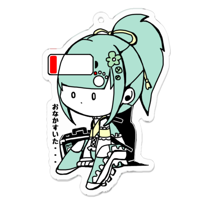 アクリルキーホルダー（コーティング） - 70 x 70 (mm)