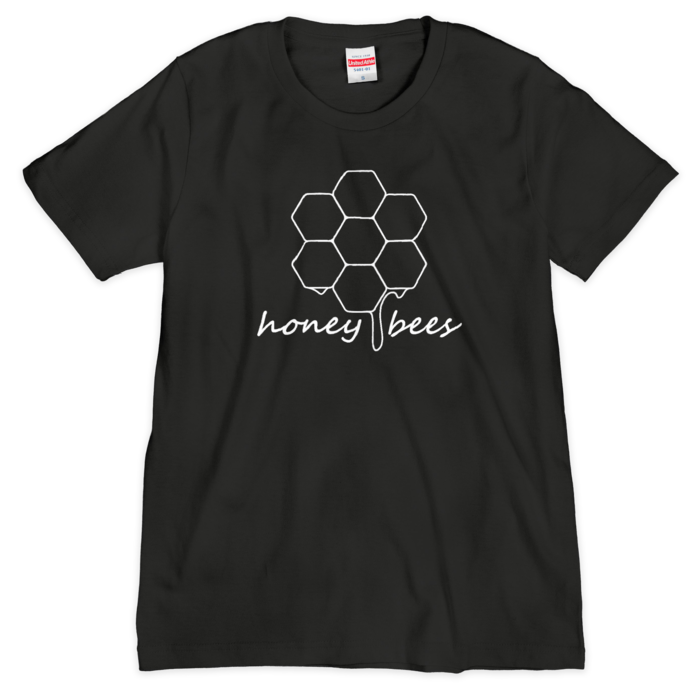 ハニビTシャツ Black- S -