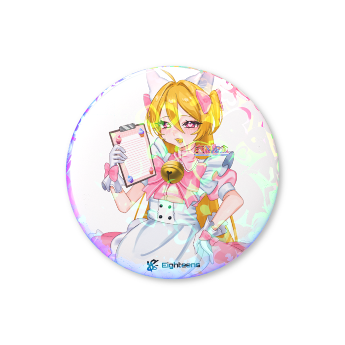 ホログラム缶バッジ - 44mm