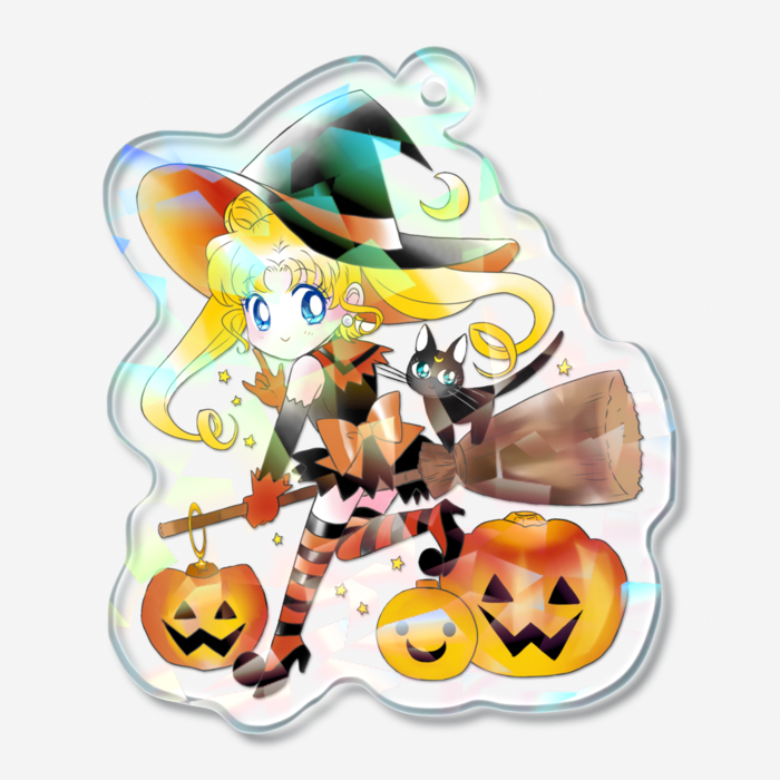 ホログラムアクリルキーホルダー - 50 × 50mm