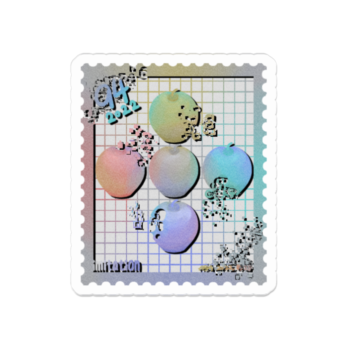 アクリルバッジ - 50 x 50 (mm)
