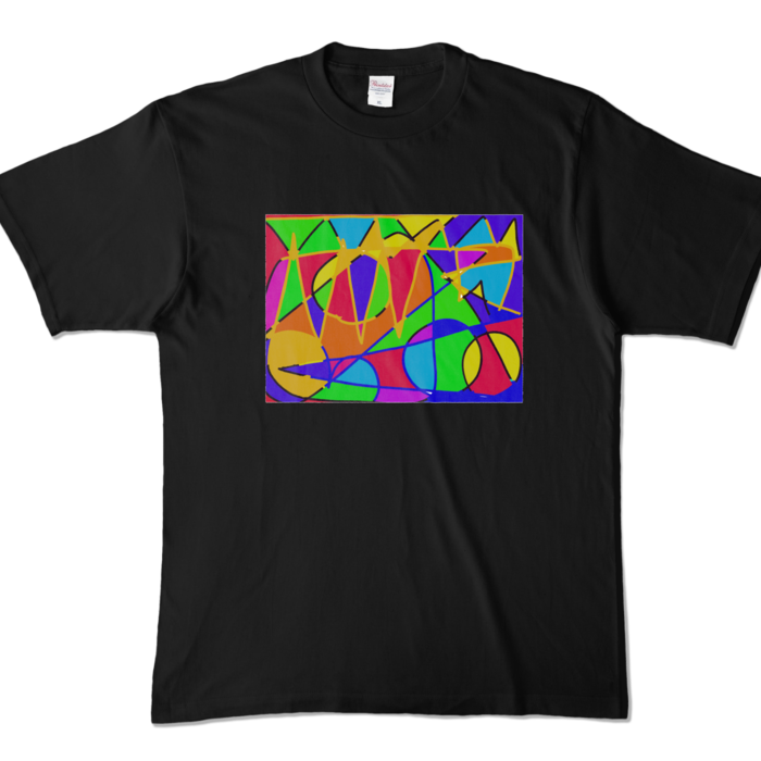 カラーTシャツ - XL - ブラック (濃色)