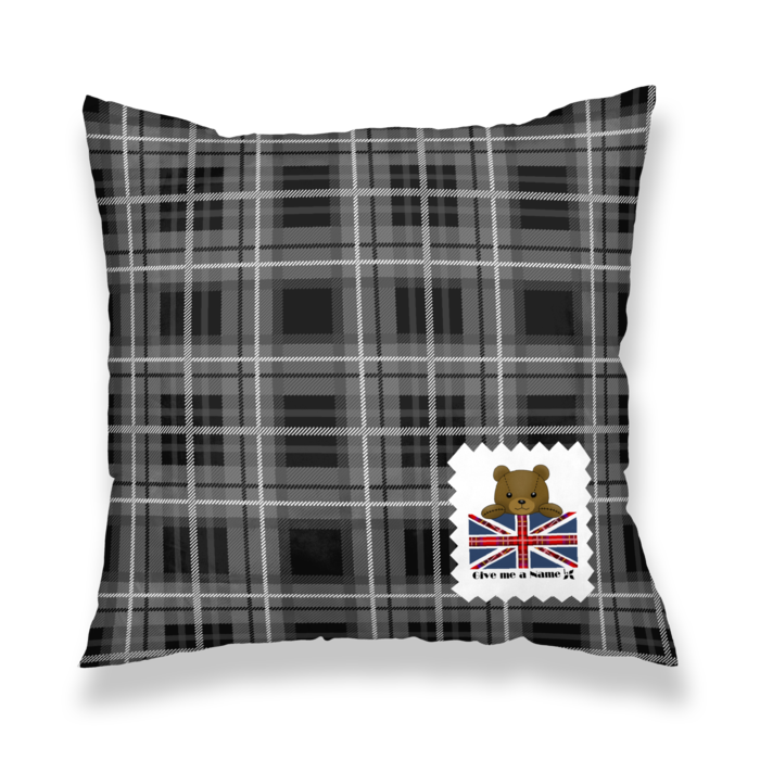 タグ白×裏黒チェック