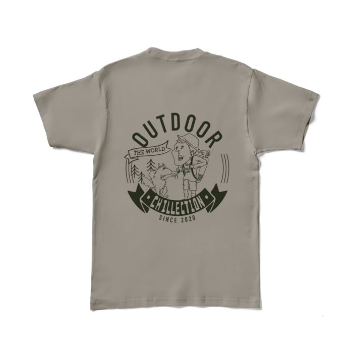 カラーTシャツ - L - シルバーグレー (淡色)