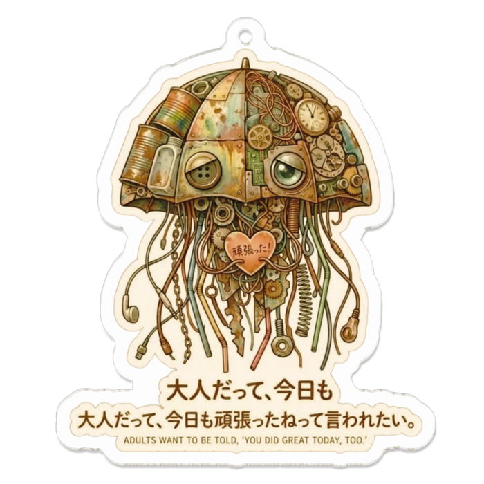 アクリルキーホルダー（コーティング） - W70 × H70mm 以内