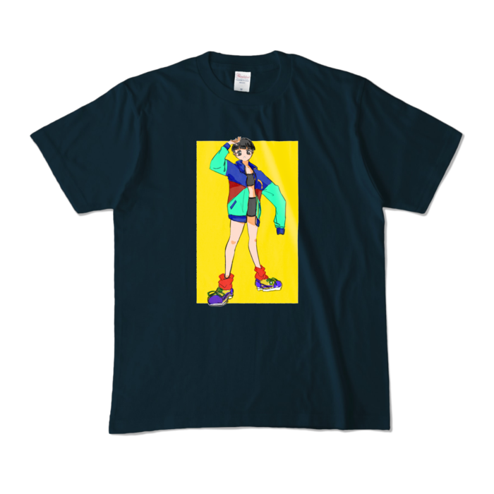 カラーTシャツ - M - ネイビー (濃色)