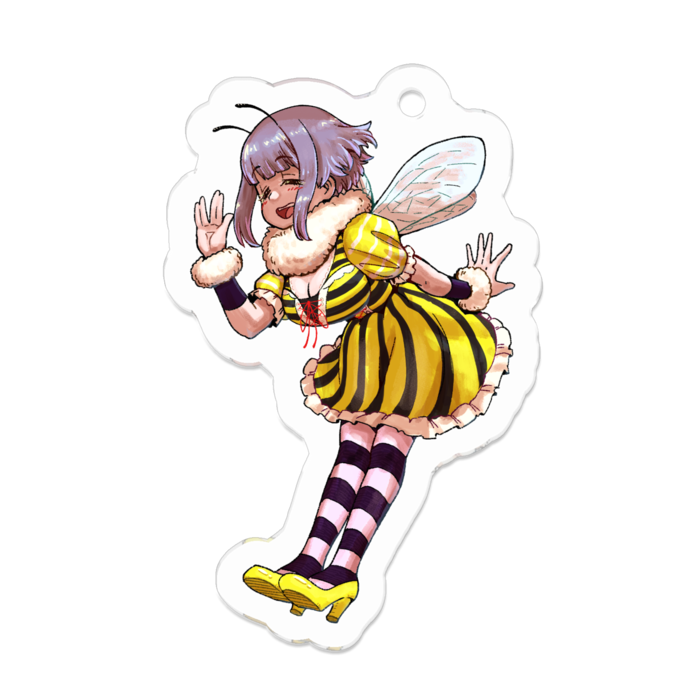 アクリルキーホルダー - 50 x 50 (mm)