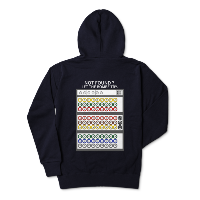 ジップパーカー - L - ネイビー