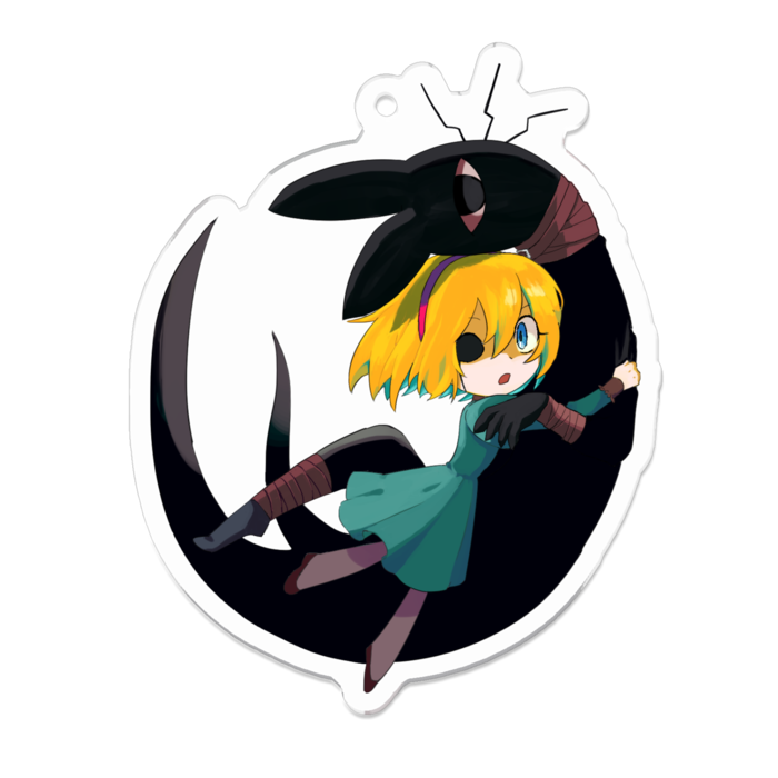 アクリルキーホルダー - 70 x 70 (mm)