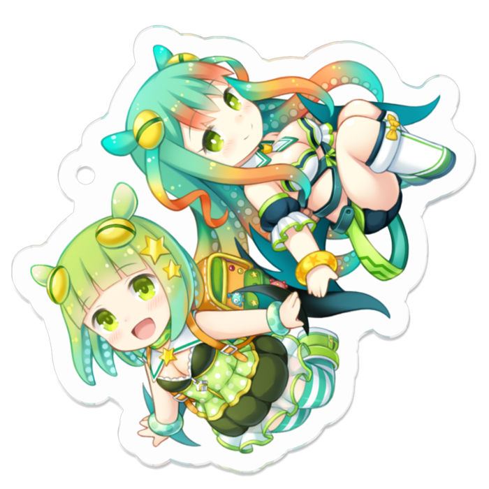 アクリルキーホルダー - 50 x 50 (mm)