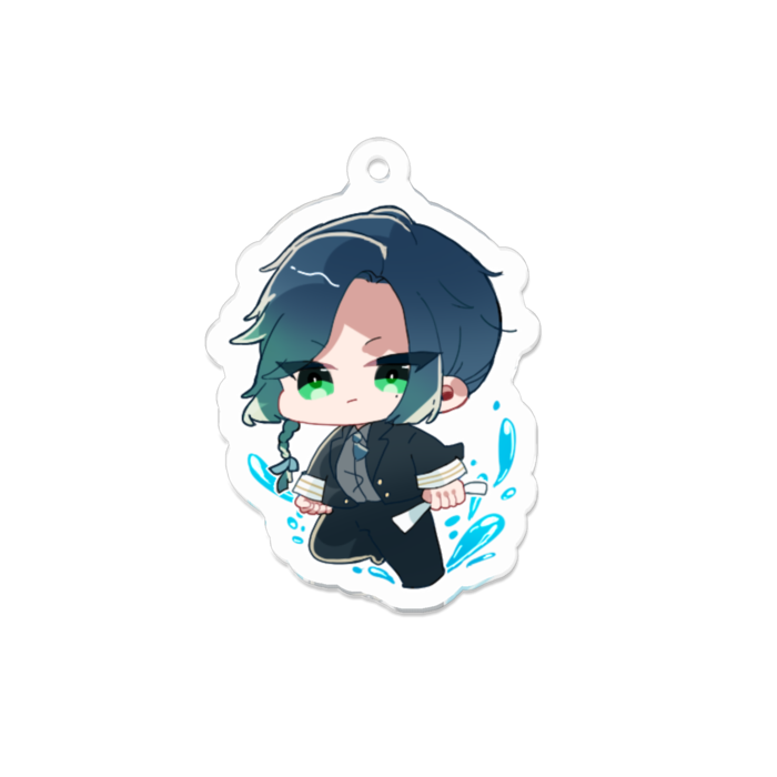 アクリルキーホルダー - 70 x 70 (mm)