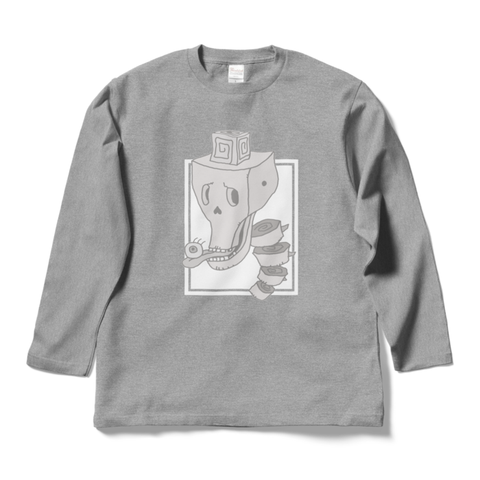 ロングスリーブTシャツ - L - 杢グレー