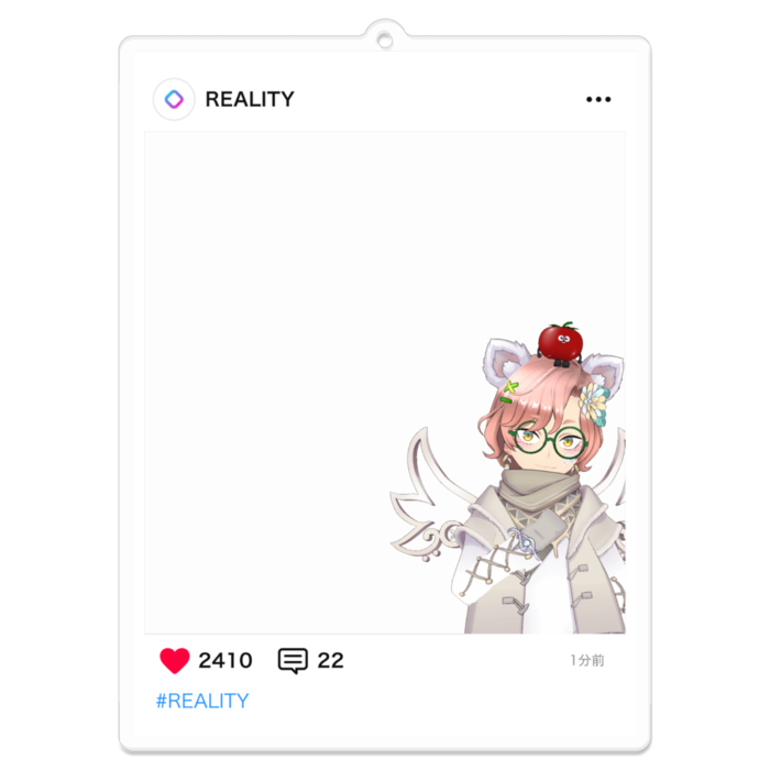 アクリルキーホルダー - 100 x 100 (mm)