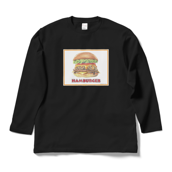 ロングスリーブTシャツ - L - ブラック