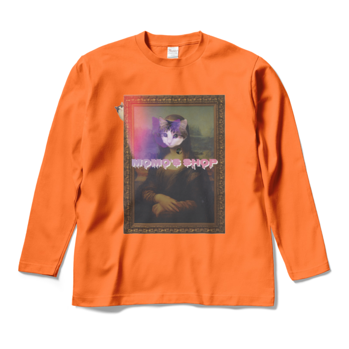 ロングスリーブTシャツ - M - オレンジ