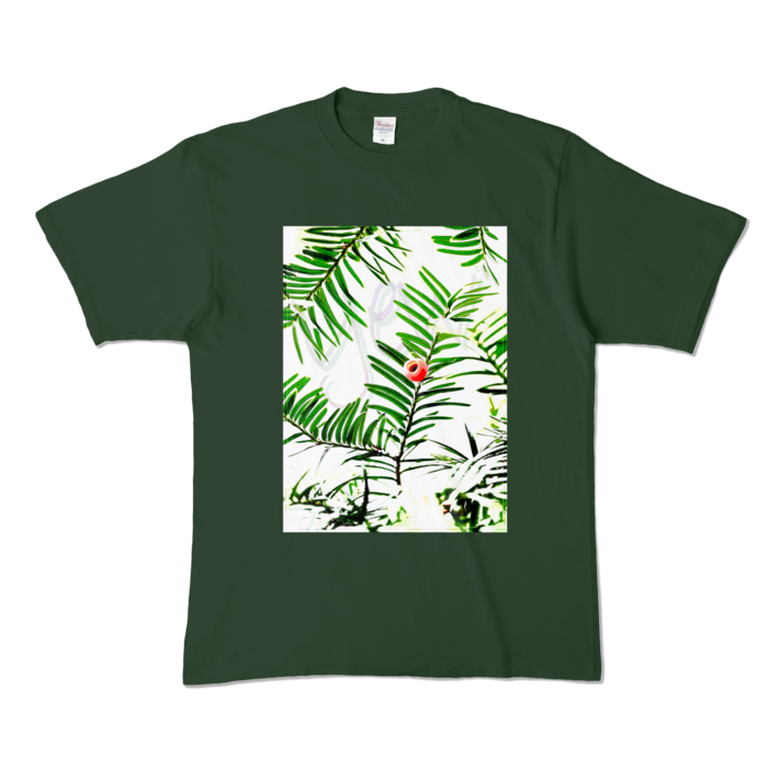 カラーTシャツ - XL - フォレスト (濃色)