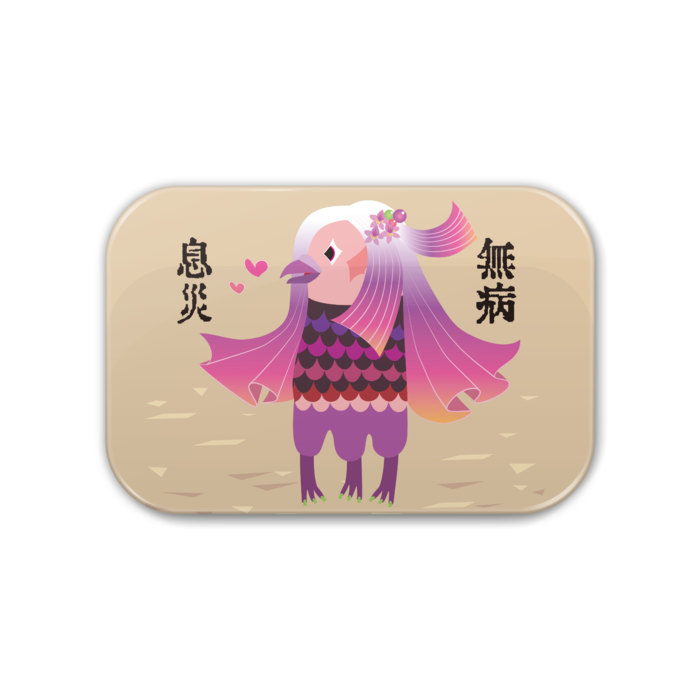 缶バッジ - 角丸 76x51mm