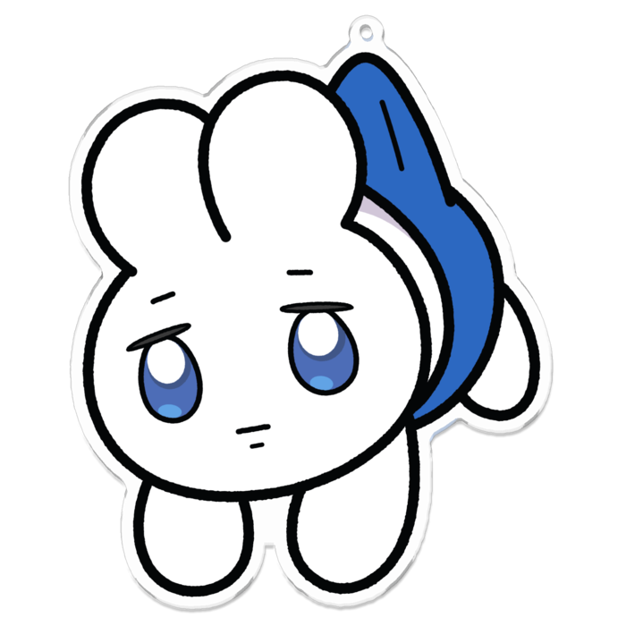 アクリルキーホルダー - 100 x 100 (mm)