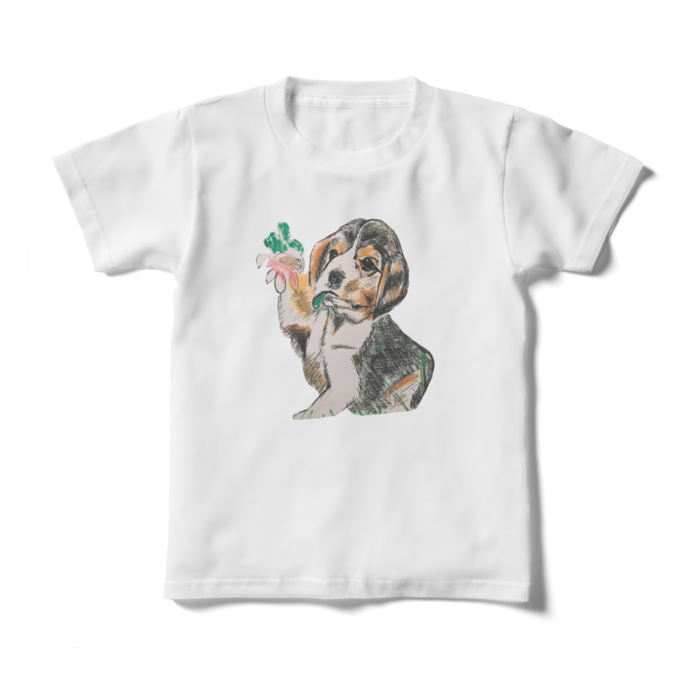 ビーグル犬のキッズtシャツ Onecode Booth