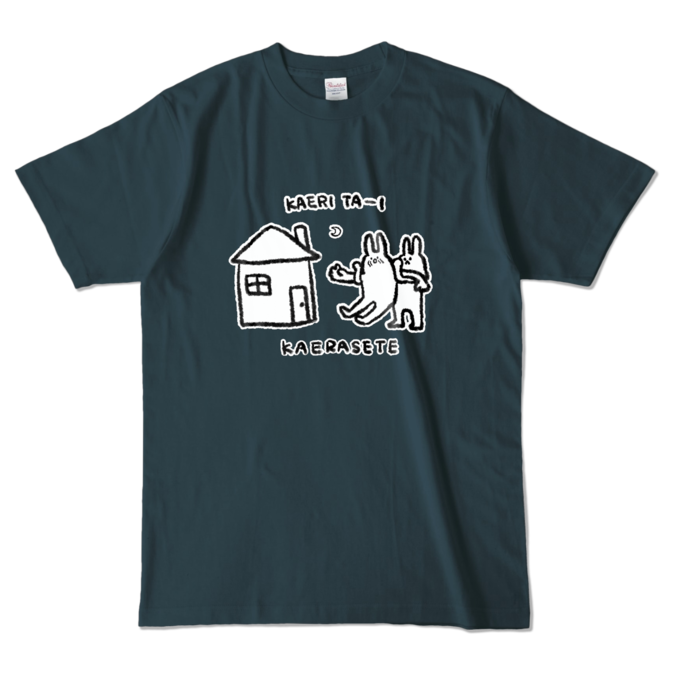 カラーTシャツ - L - デニム （濃色）