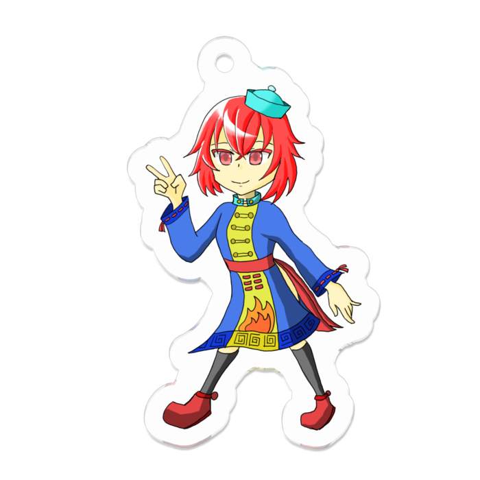 アクリルキーホルダー - 50 x 50 (mm)