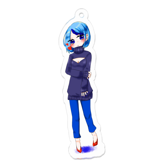 アクリルキーホルダー - 70 × 70 (mm)